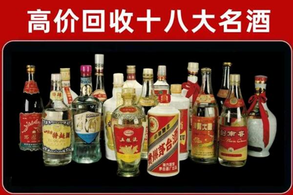 临泉回收铁盖茅台酒